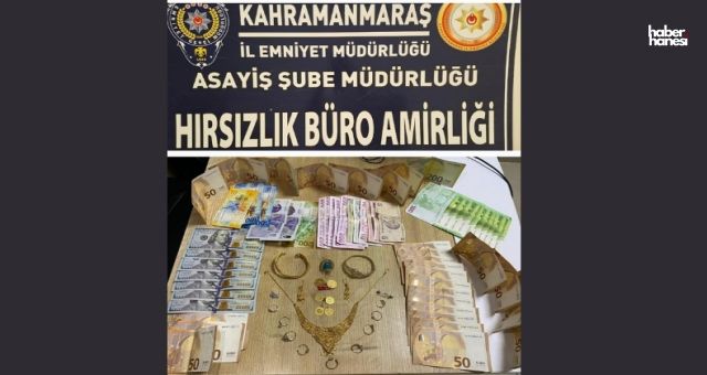 Kahramanmaraş’ta Hırsızlık Operasyonu: 3 Kişi Tutuklandı