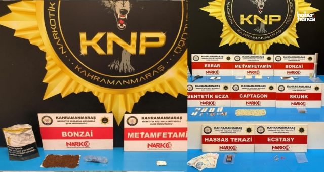 Kahramanmaraş’ta Suçla Mücadele Operasyonu: 96 Gözaltı, 51 Tutuklama