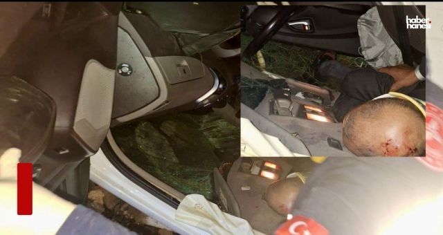 Kahramanmaraş'ta Uçuruma Düşen Otomobilde 2 Yaralı!
