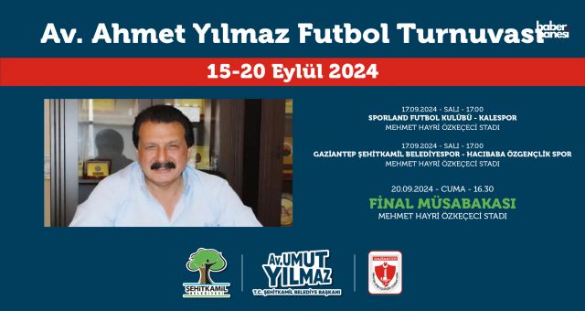 Şehitkamil Belediye Başkanı Yılmaz'dan Futbolseverlere Davet: Vefa Turnuvası Başlıyor