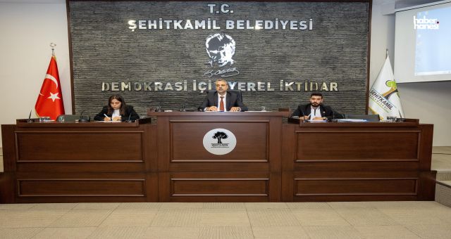 Şehitkamil Meclisi Eylül Toplantısında Gündem Maddeleri Oylandı
