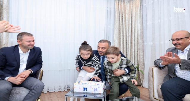 Başkan Toptaş’tan Şehit Öğretmenin Kızı Gökçe’ye Duygusal Doğum Günü Sürprizi