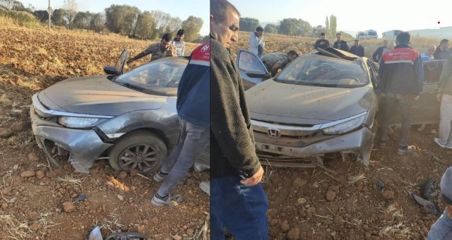 Kahramanmaraş Afşin'de Askeri Personel Kaza Yaptı: İki Yaralı