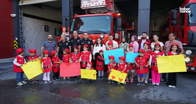 Kahramanmaraş Büyükşehir İtfaiyesi, Özel Gereksinimli Öğrencileri Ağırladı