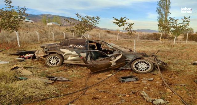 Kahramanmaraş Göksun'da Feci Kaza: Otomobil Takla Attı, 2 Yaralı