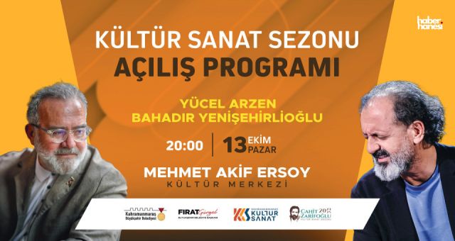 Kahramanmaraş’ta Kültür ve Sanat Sezonu Start Alıyor: Edebiyat Şöleni Başlıyor!