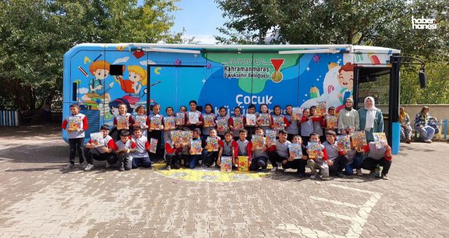 Kahramanmaraş’ta Mobil Çocuk Kütüphanesi Yeni Dönemin İlk Durağında