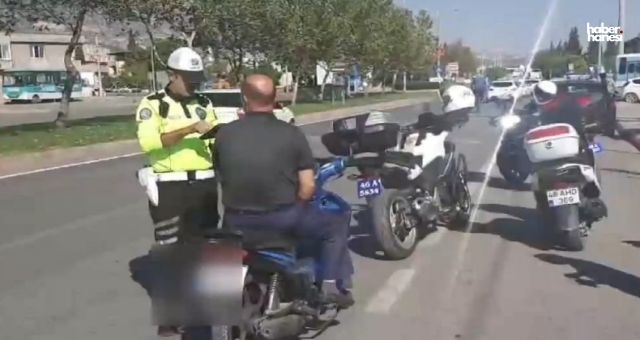 Kahramanmaraş'ta Trafik Kurallarına Uymayan Sürücülere Ceza