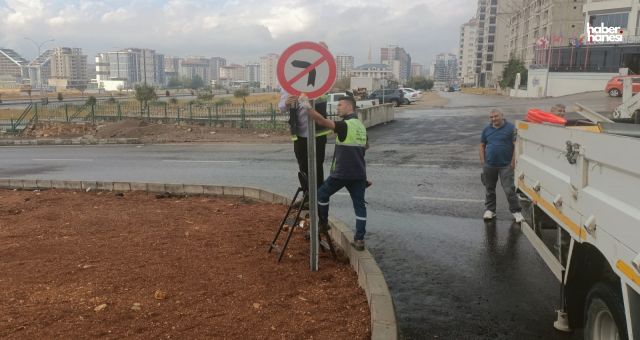 Kahramanmaraş’ta Yol Güvenliği İçin Büyükşehir Ekiplerinden 7/24 Çalışma