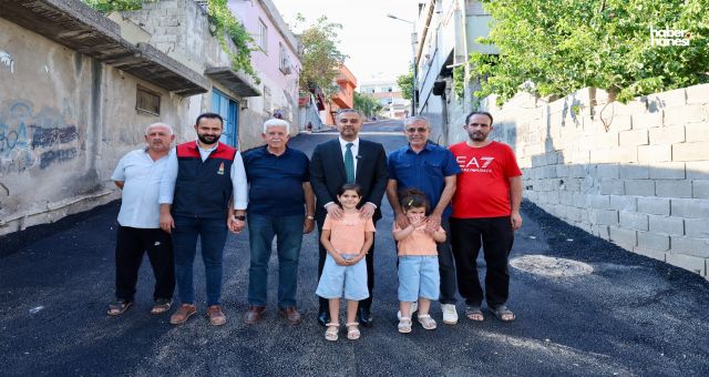 Onikişubat Belediyesi’nden Dumlupınar Mahallesine Asfalt Hizmeti!