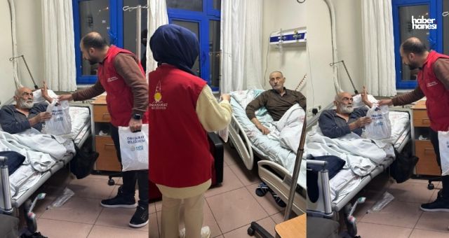 Onikişubat Belediyesi'nden Hastalara Moral Ziyareti: Şifa ve Hijyen Paketi Dağıtıldı