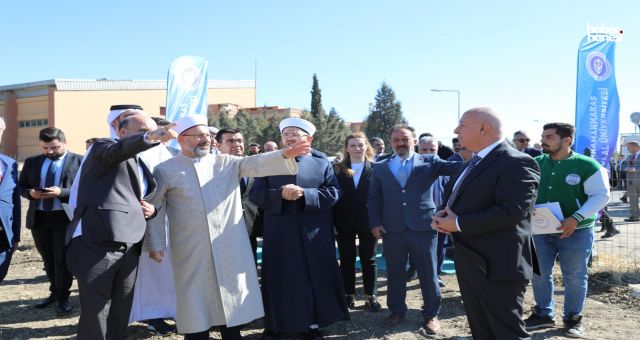 Prof. Dr. Ali Erbaş'tan Kahramanmaraş İstiklal Üniversitesi'ne Anlamlı Ziyaret