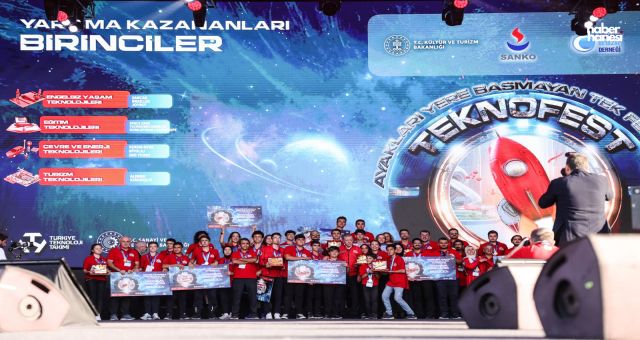 SANKO Okulları Öğrencilerinden TEKNOFEST’te Türkiye Birinciliği!