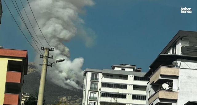Kahramanmaraş Ahir Dağı’nda Yangın! Kontrol Altına Alma Çalışmaları Sürüyor