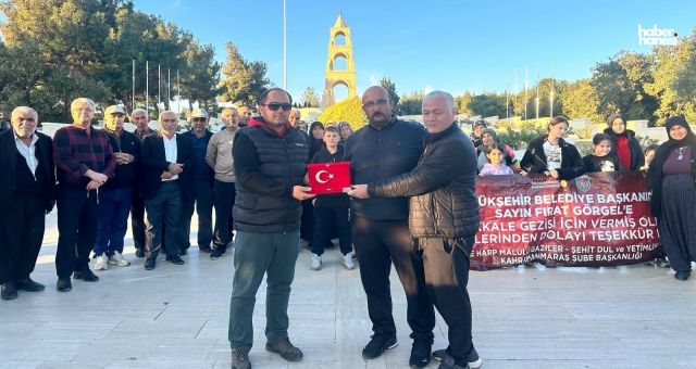 Kahramanmaraş Büyükşehir'den Gazilere ve Şehit Yakınlarına Anlamlı Gezi