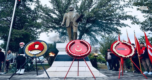 Kahramanmaraş'ta Atatürk'ü Anma Töreni: Başkan Görgel'den Saygı ve Minnet Mesajı
