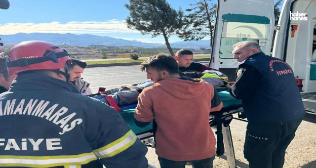 Kahramanmaraş'ta İş Kazası: Toprak Altında Kalan İşçi Hastaneye Kaldırıldı!