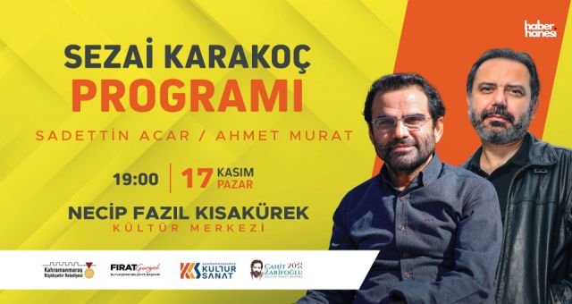Yazar Ahmet Murat Kahramanmaraş’ta Edebiyatseverlerle Buluşuyor