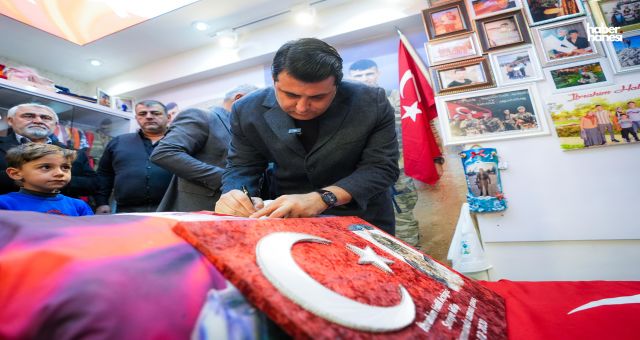 Başkan Umut Yılmaz: “Her Daim Şehit Ailelerimizin Yanındayız”
