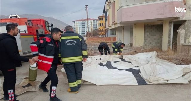 Kahramanmaraş'ta Ağır Hasarlı Binada Nefes Kesen Kurtarma