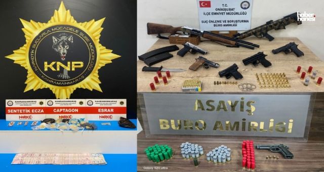 Kahramanmaraş'ta Dev Operasyon: Uyuşturucu ve Hırsızlığa Geçit Yok