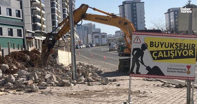 Kahramanmaraş'ta Yürüyüş Yolları Modernize Ediliyor