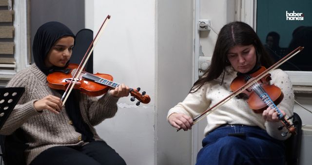 KAMEK’in Keman Kursu, Müziğe Gönül Verenleri Bir Araya Getiriyor