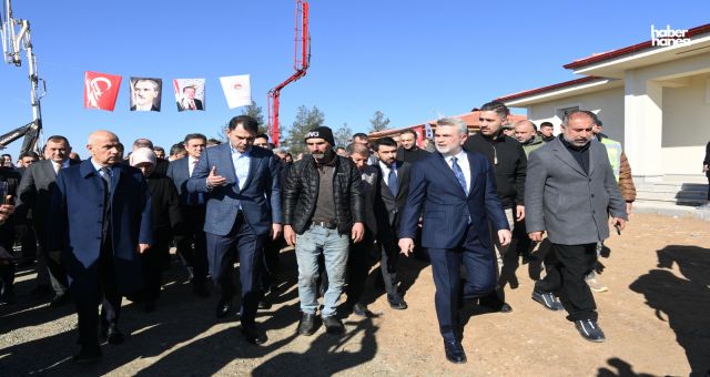 Başkan Görgel, Bakan Kurum ile Kahramanmaraş'ta Yürütülen Çalışmaları İnceledi