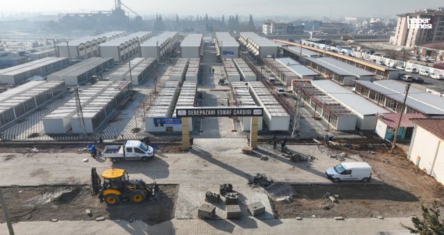 Kahramanmaraş’ta Derepazarı Esnaf Çarşısı Açılışa Hazırlanıyor