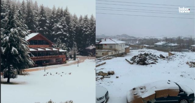 Kahramanmaraş'ta Kar Yağışı Etkili Oluyor: Yüksek Kesimlerde 20 cm Kar