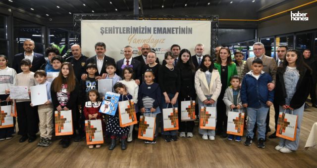 Kahramanmaraş’ta Şehit Çocukları İçin Karne Günü Etkinliği