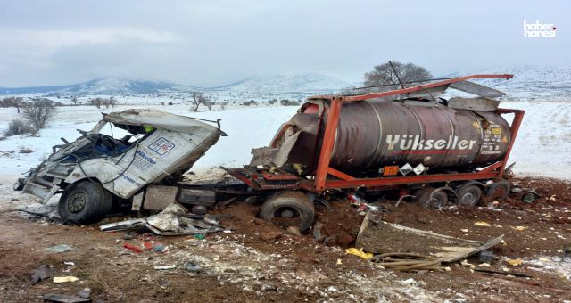 Kahramanmaraş'ta Tanker Devrildi: Sürücü Ağır Yaralandı