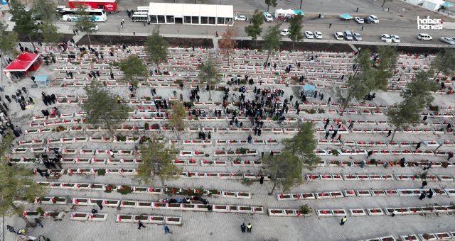 Bakanlar Kahramanmaraş'ta Deprem Şehitleri İçin Dua Etti!