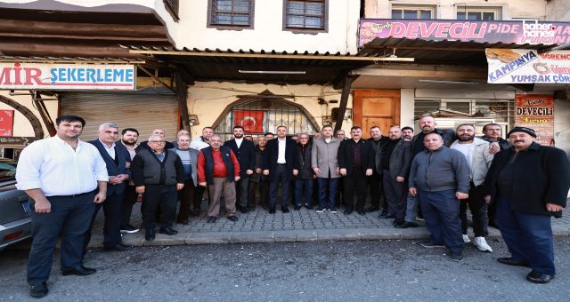 Başkan Toptaş, Akçakoyunlu Mahallesi’nde Vatandaşlarla Buluştu