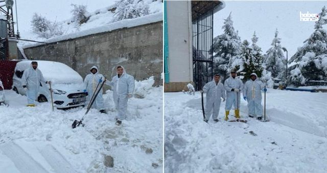 Çağlayancerit Devlet Hastanesi Personeli, Zorlu Şartlara Rağmen Görevde!