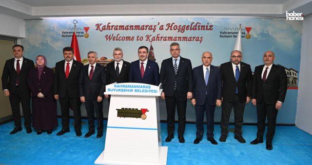 Cumhurbaşkanı Yardımcısı Yılmaz’dan Kahramanmaraş’a Destek Ziyareti!