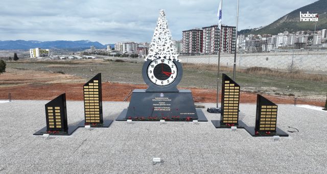 Depremde Hayatını Kaybedenler İçin Kahramanmaraş'ta Anıt Açıldı!