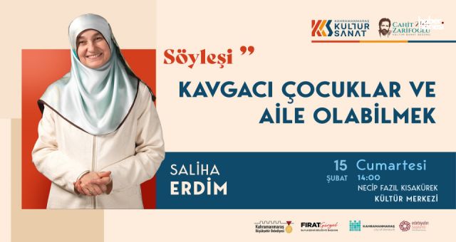 Kahramanmaraş Büyükşehir Belediyesi'nden Aile İçi İletişim Konulu Söyleşi