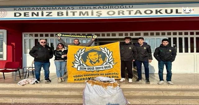 Kahramanmaraş GFB, Sefa Kalya Anısına Kırsal Okullarda Yardım Dağıttı