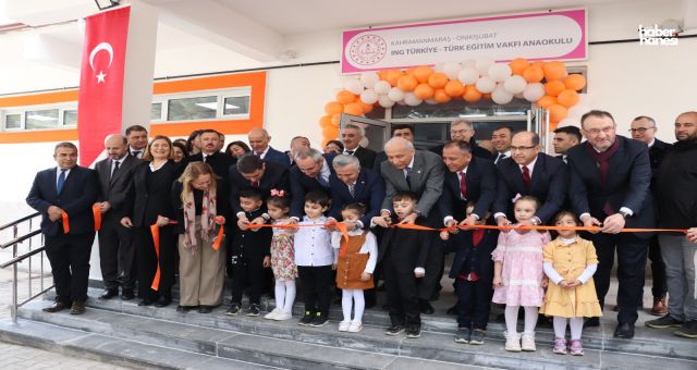 Kahramanmaraş’ta Eğitim Seferberliği: ING Türkiye - TEV Anaokulu Açıldı