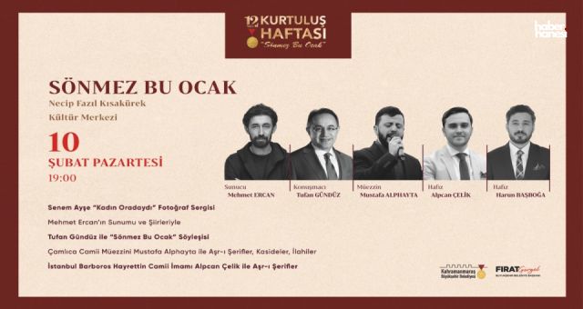 Kahramanmaraş’ta Kurtuluş Coşkusu! 105. Yıl Etkinlikleri Sürüyor