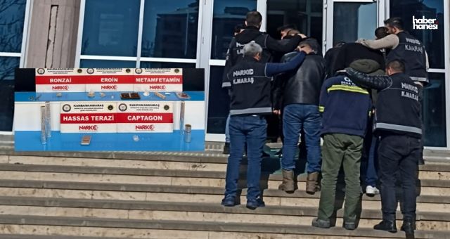 Kahramanmaraş'ta Narkotik Operasyonu: 12 Şahıs Tutuklandı!