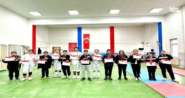 SANKO Okulları Eskrimde 21 Madalya Kazanarak Tarih Yazdı