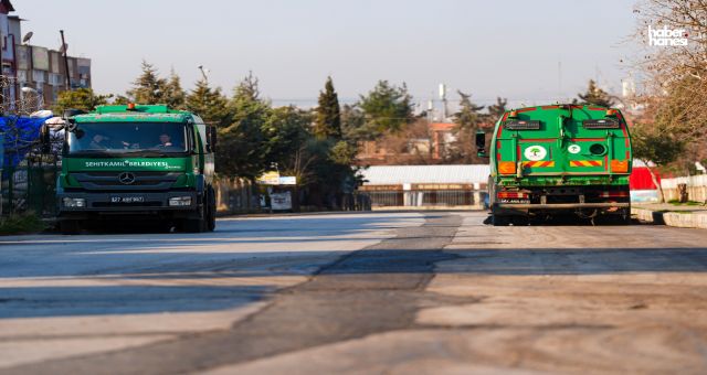 Şehitkamil Belediyesi'nden GATEM Bölgesi'nde Dip Bucak Temizlik Çalışması