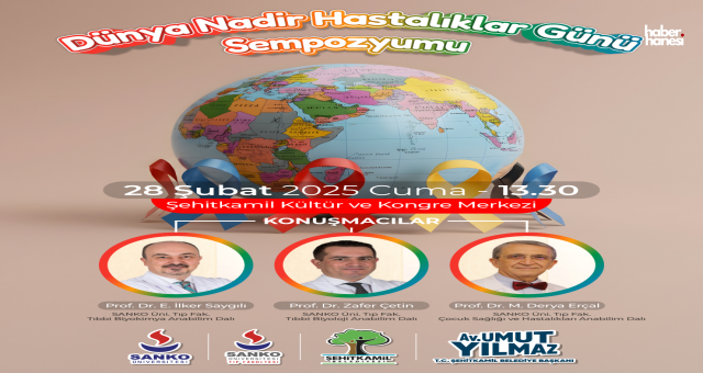 Şehitkamil'de Nadir Hastalıklar Masaya Yatırılıyor: Uzmanlar Buluşuyor