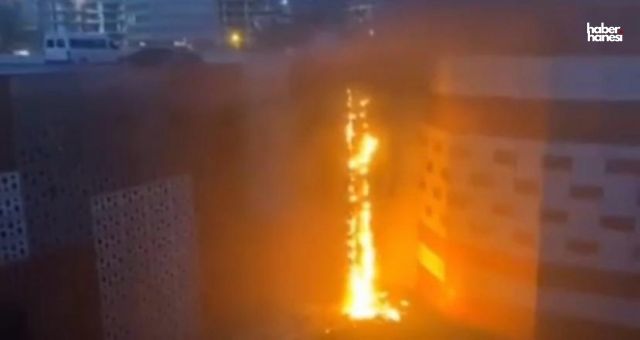 Alevler Otoparkı Sardı! Kahramanmaraş’ta Korkutan Yangın