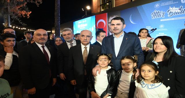 Bakan Kurum ve Başkan Görgel, Yetimlerle İftarda Buluştu!