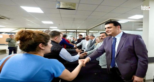 Başkan Umut Yılmaz, Şehitkamil Belediyesi Personeliyle Bayramlaştı