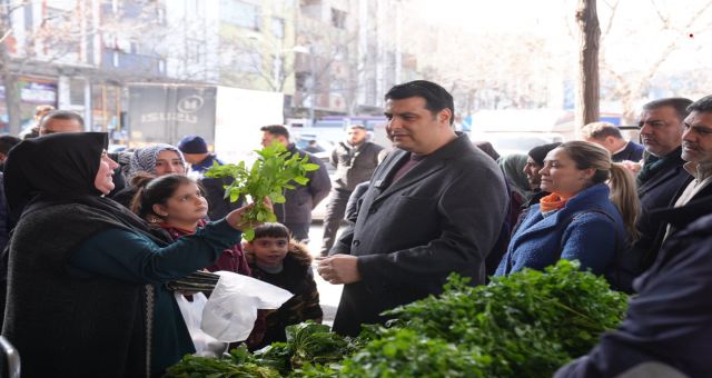 Başkan Yılmaz’dan Pazar Yerlerine Ramazan Ziyareti