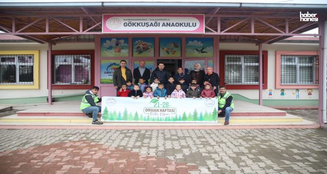 Dulkadiroğlu Belediyesi’nden Orman Haftası’nda Anlamlı Etkinlik
